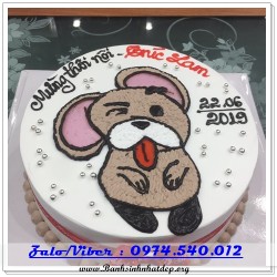 Mẫu Bánh Sinh Nhật Đẹp - A960